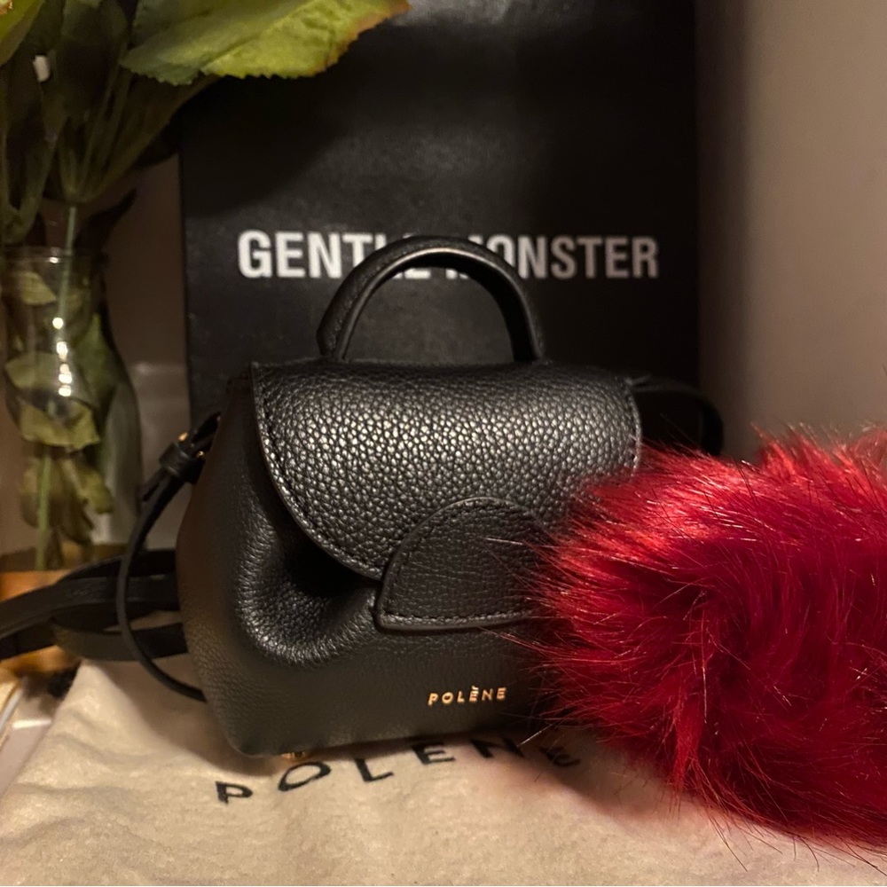 Polene micro crossbody bag